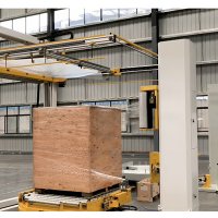 纏繞機包裝完的托盤歪斜了您聽說過嗎？